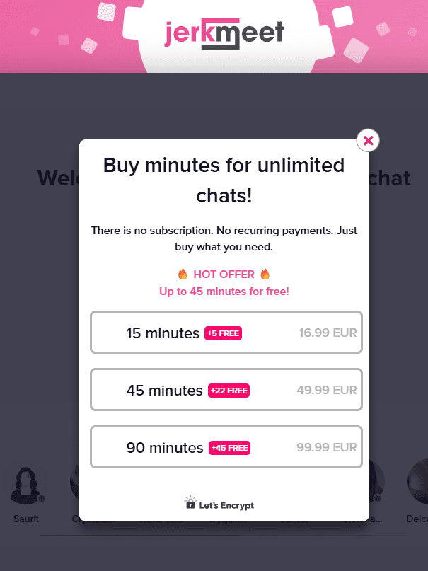 JerkMeet: Az Emvado Webadvertising B.V. újabb klónja, ami hamis chat üzenetekkel üríti a pénztárcáját Mennyibe kerül a JerkMeet