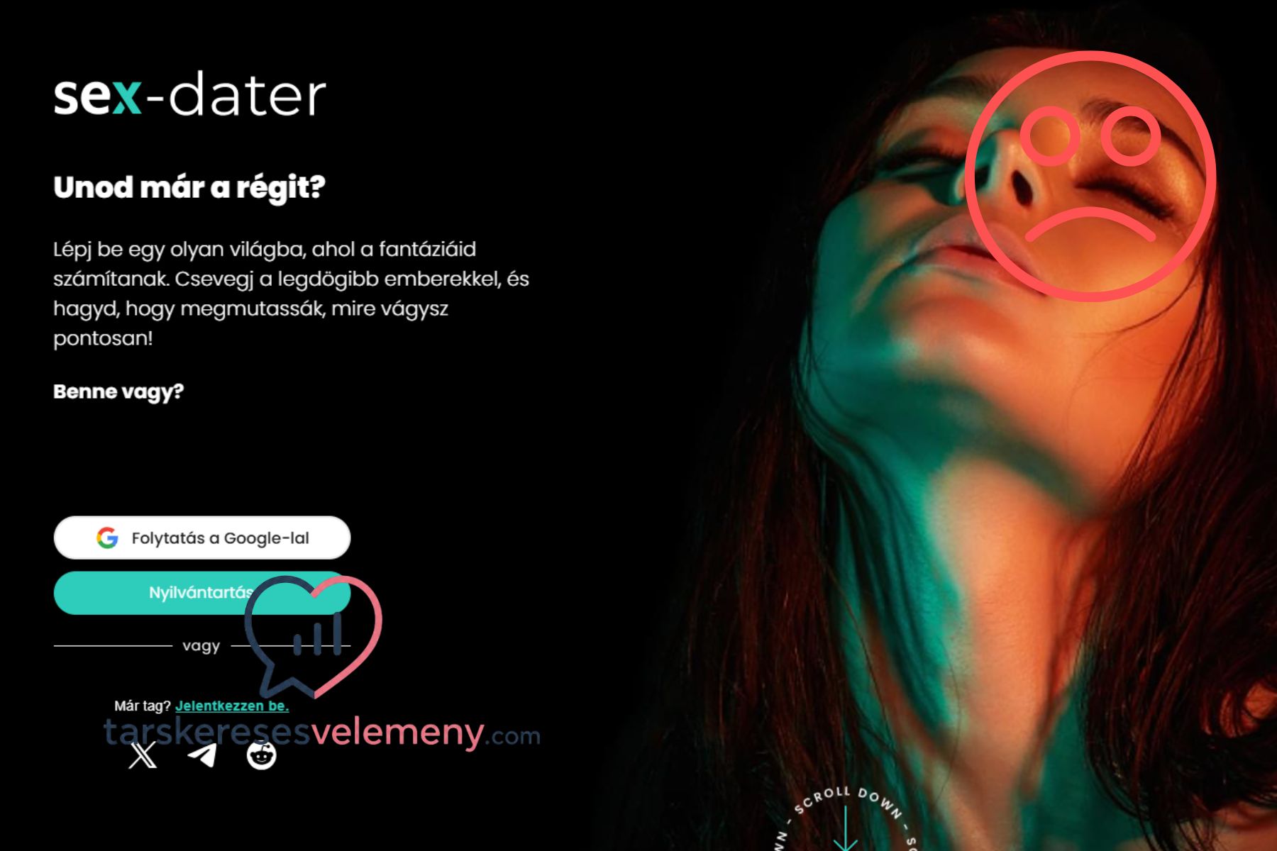 sex-dater csalás
