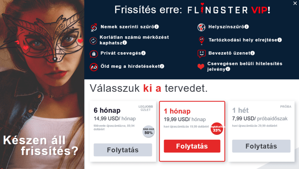 Flingster Teszt: Tényleg forró kaland vár, vagy csak a pénztárcádat akarják megkopasztani? Mennyibe kerül a Flingster