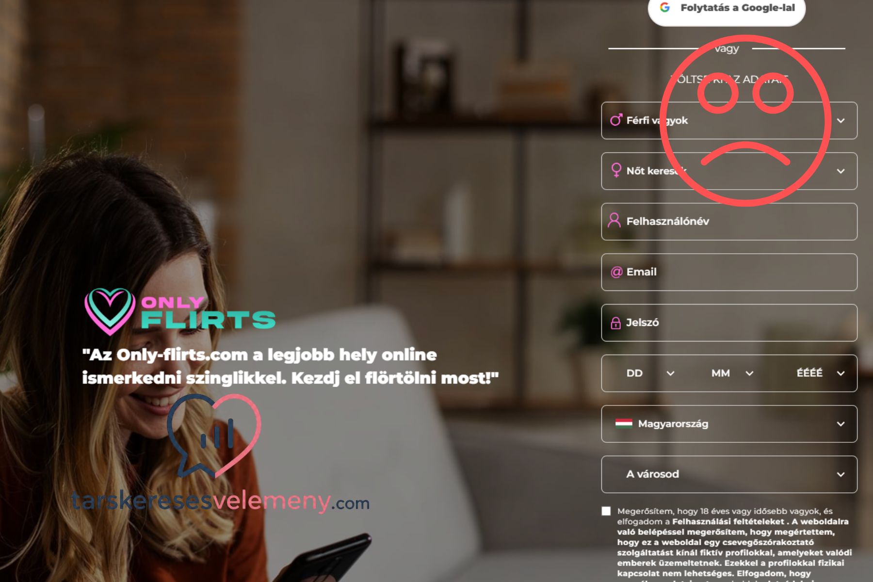 Only-flirts.com vélemények: Csillogó pénznyelő, ami csúnyán palira vesz Only-flirts.com vélemények: Csillogó pénznyelő, ami csúnyán palira vesz
